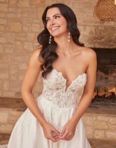 Astoria from Serene by Madi Lane - Princess Wedding Dress - Front View