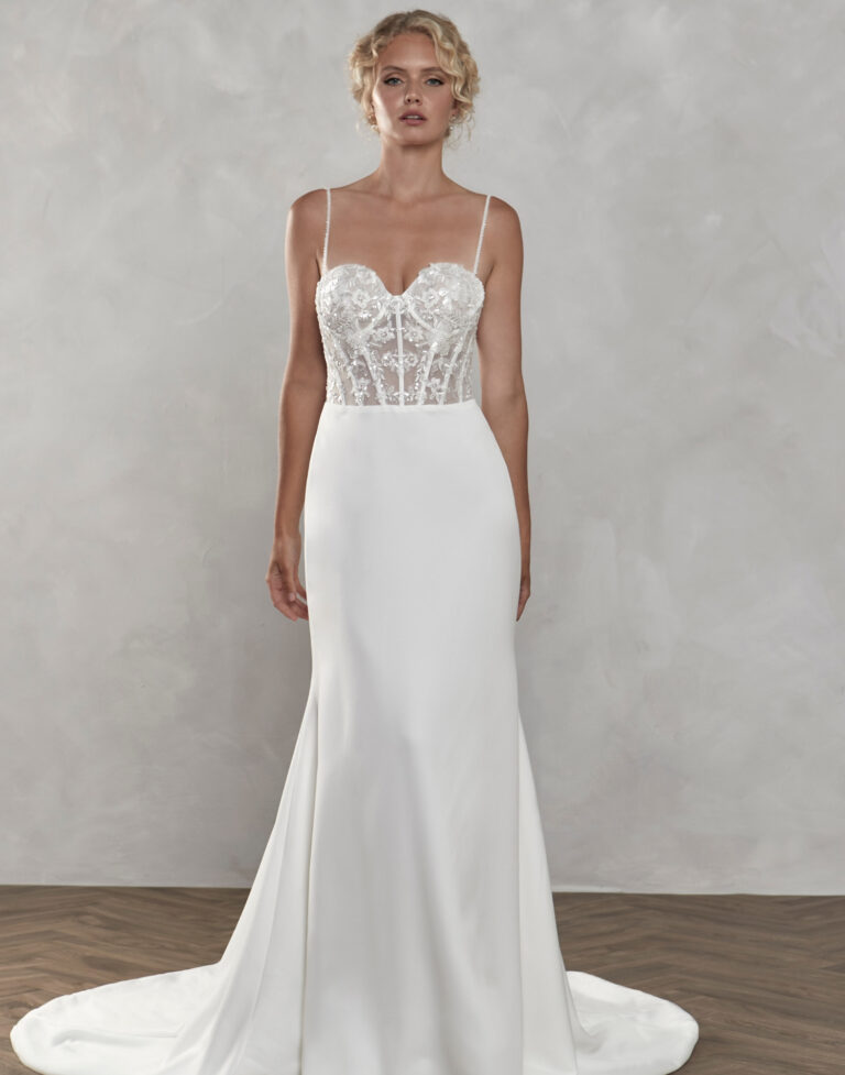 Ovalie by Romantica - Princess Wedding Dress - Front View