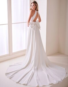 E409 Wedding Dress - Enchanting - Back View