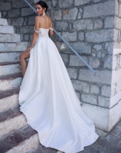 Joey by Sophia Tolli - A-line Wedding Dress - Back View
