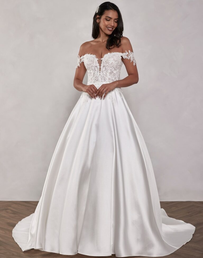 Glinda by Romantica - A-line Wedding Dress - Front View
