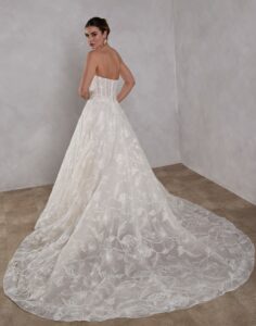Minerva by Romantica - Ball Wedding Dress - Back View