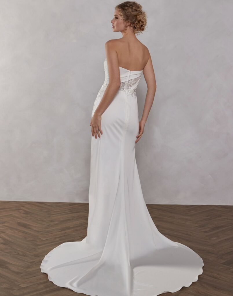 Romilly-romantica-wedding-dress-back-view-min Romilly by Romantica - Mermaid Wedding Dress - Back View