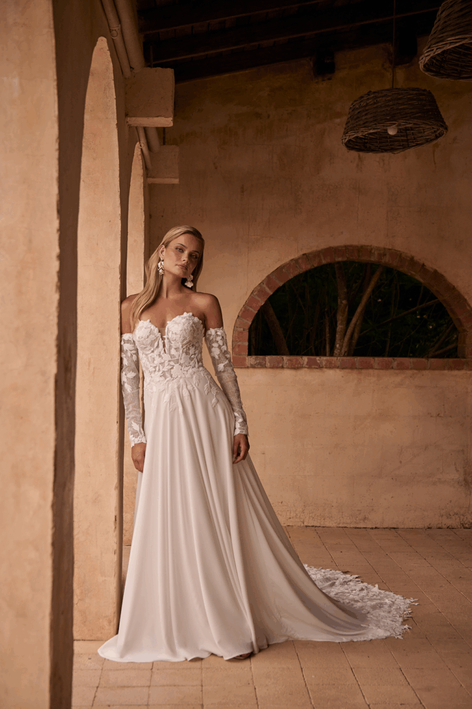 a-line wedding dress
