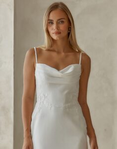Bennie- Madi Lane Wedding Dress - Front View