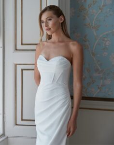 Romantica PB92515 - Mermaid wedding dress - Close up view