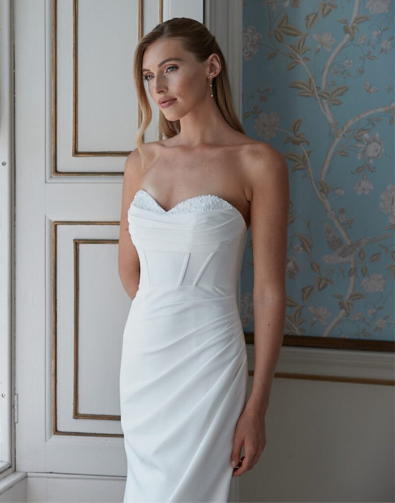 Romantica PB92515 - Mermaid wedding dress - Close up view