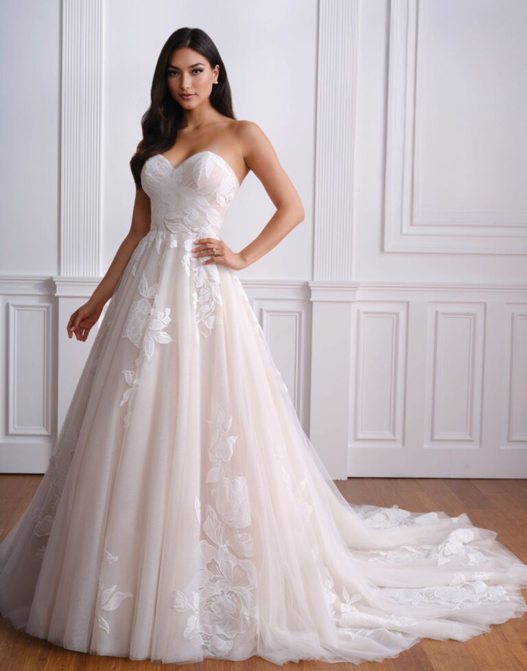 U2201 - Ball gown wedding dress - Enchanting - Front View