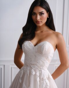 U2201 - Ball gown wedding dress - Enchanting - Close up View