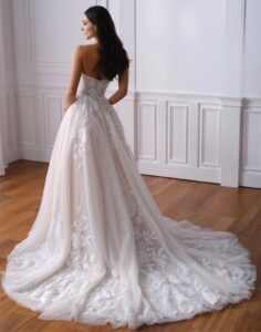 U2201 - Ball gown wedding dress - Enchanting - Back View