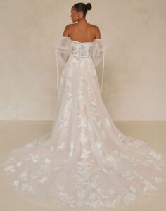 Walker - Madi Lane Wedding Dress - Back View