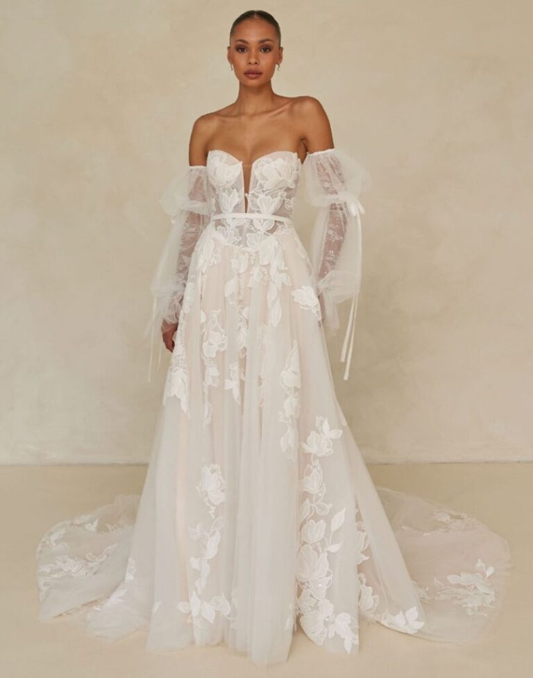 Walker - Madi Lane Wedding Dress - Front View