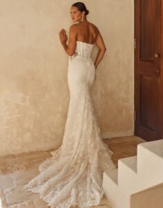 Zeta - Madi Lane Wedding Dress - Back View