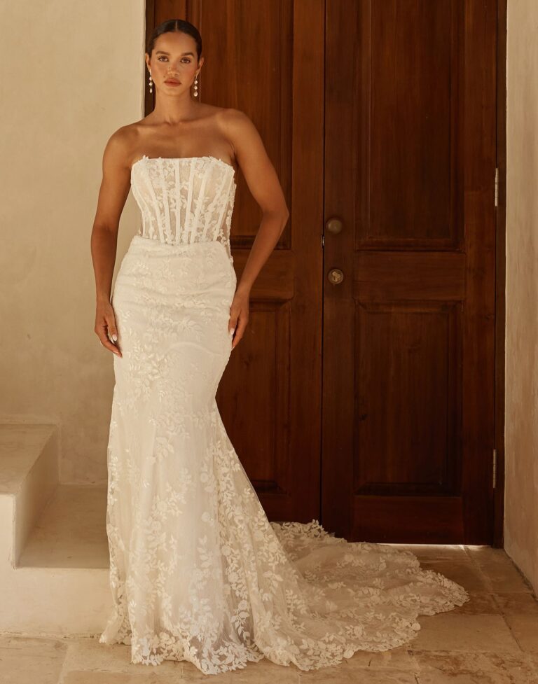 Zeta - Madi Lane Wedding Dress - Front View
