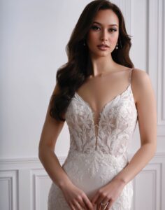 U2209 - Classic Wedding Dress - Enchanting - Close up View