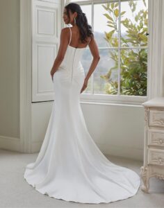 Clarice - Romantica wedding dress - Back view