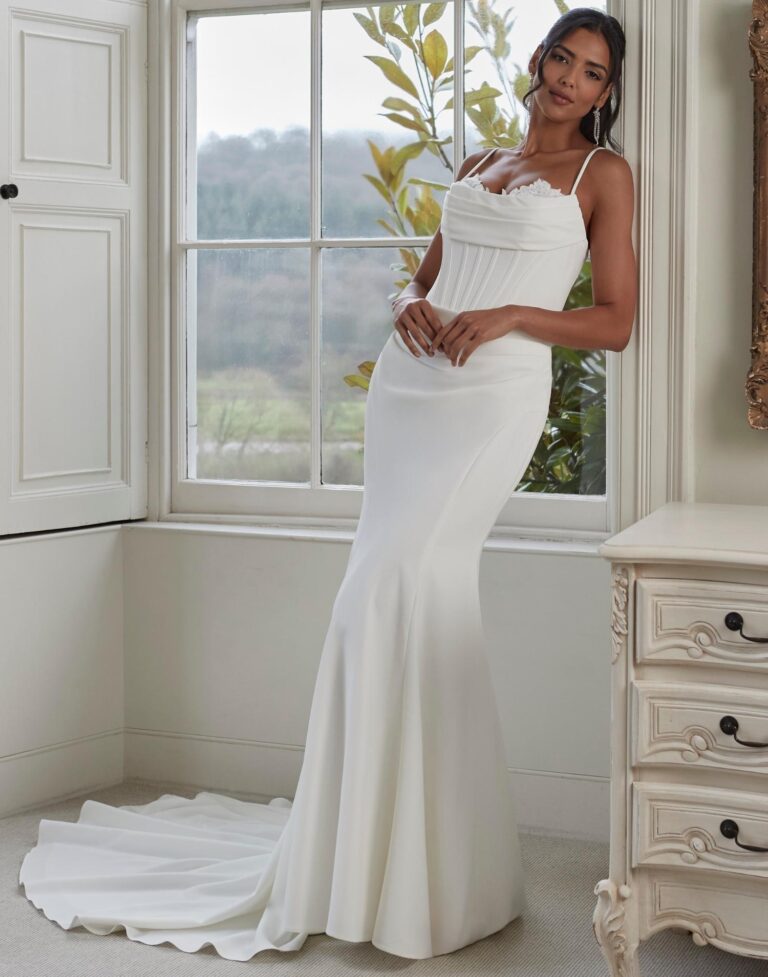 Clarice - Romantica wedding dress - Front view