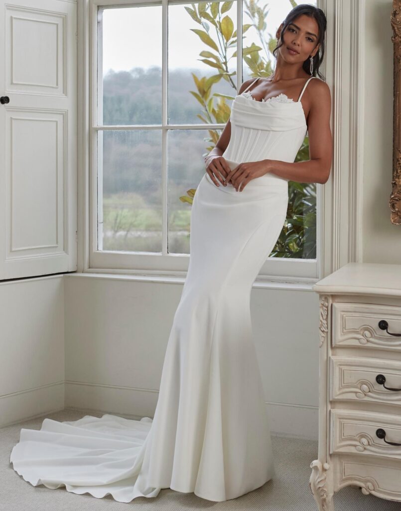 Clarice - Romantica wedding dress - Front view