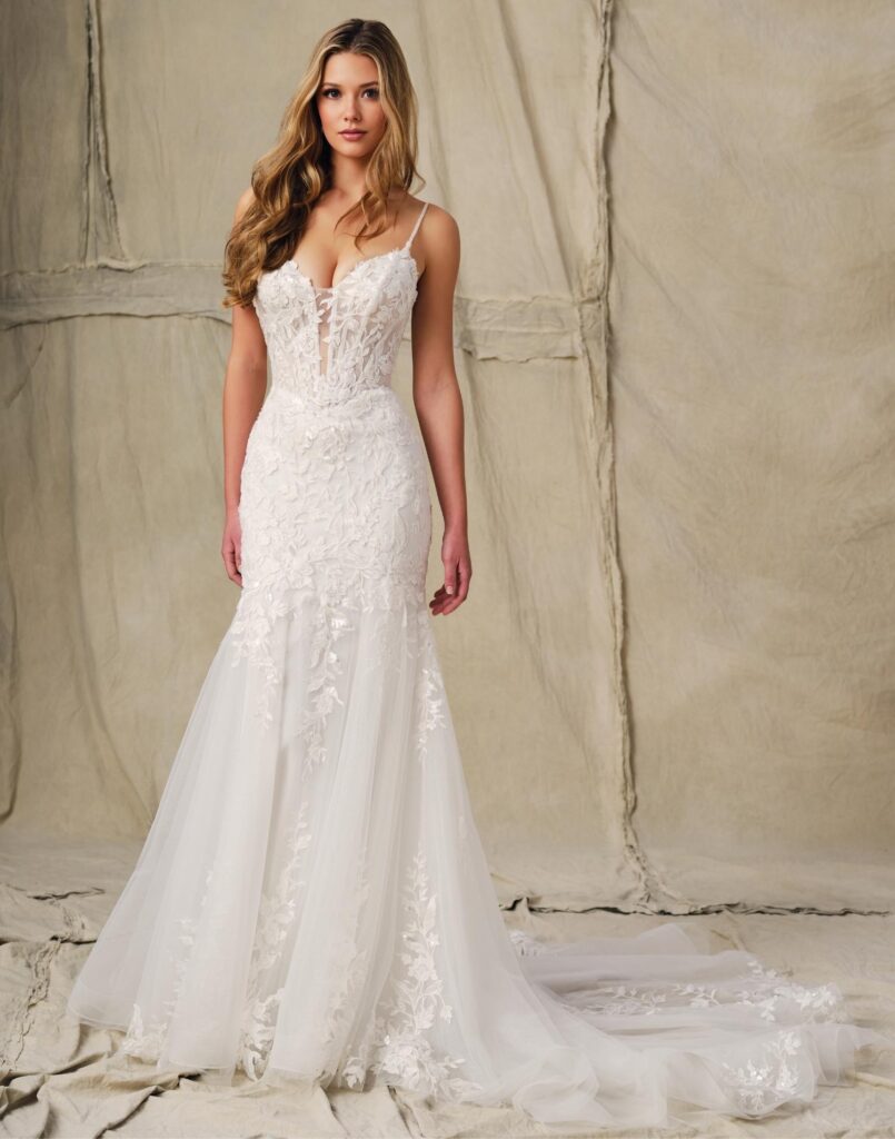 E426 - Enchanting Wedding Dress - Front View