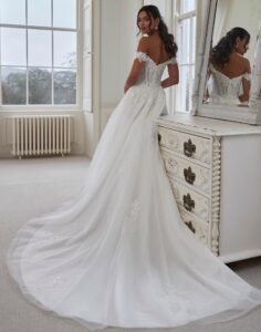 Joslyn - Romantica wedding dress - Back view