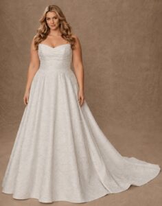 MT4018BD -Lilia - Martin Thornburg - Plus Size - Front View