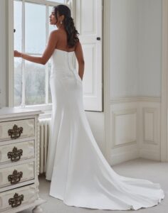 Orchid - Romantica wedding dress - Back view