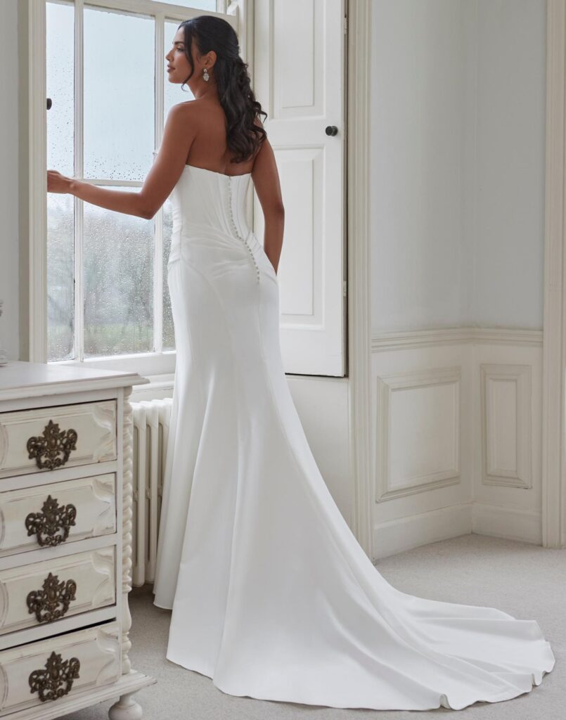 Orchid-Romantica-Wedding-dresss-back-view Orchid - Romantica wedding dress - Back view