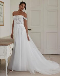 Tansy - Romantica wedding dress - Front view