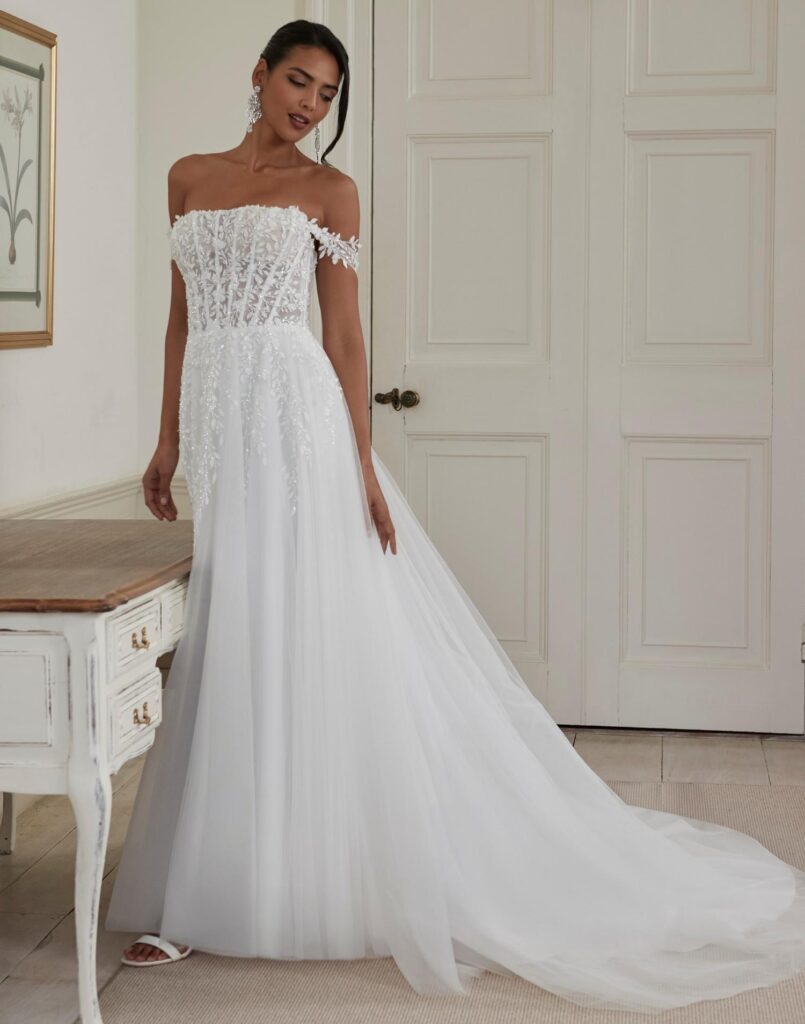 Tansy - Romantica wedding dress - Front view