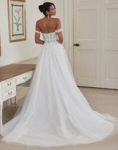 Tansy - Romantica wedding dress - Back view