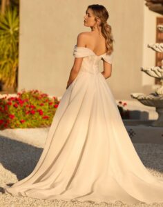 Y3145 - Ariane - Princess Wedding Dress - Back View