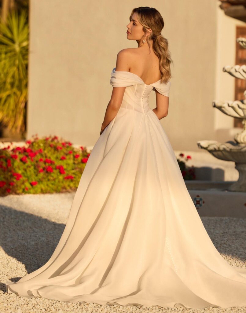 Y3145-Ariane-Sophia-Tolli-wedding-dress-back-view Y3145 - Ariane - Princess Wedding Dress - Back View