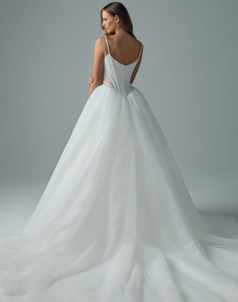 Y3231-Amalia-sophia-tolli-back-view Y3231 - Amalia - Sophia Tolli - Princess Wedding Dress - Back View