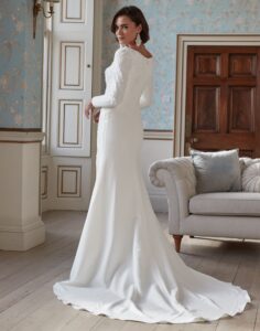 MOD3201 - Romantica Wedding Dress - Back View